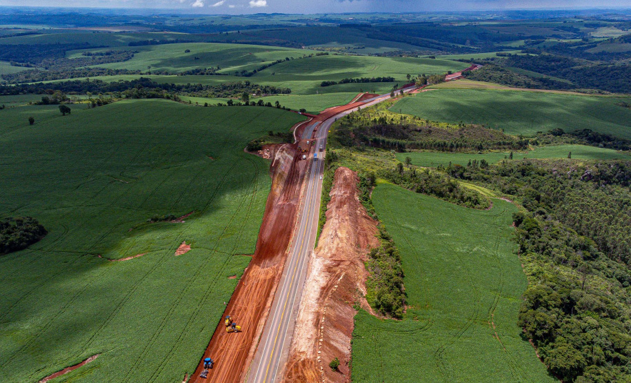 Obras de duplicação de Mauá da Serra a Londrina avançam na região Norte
