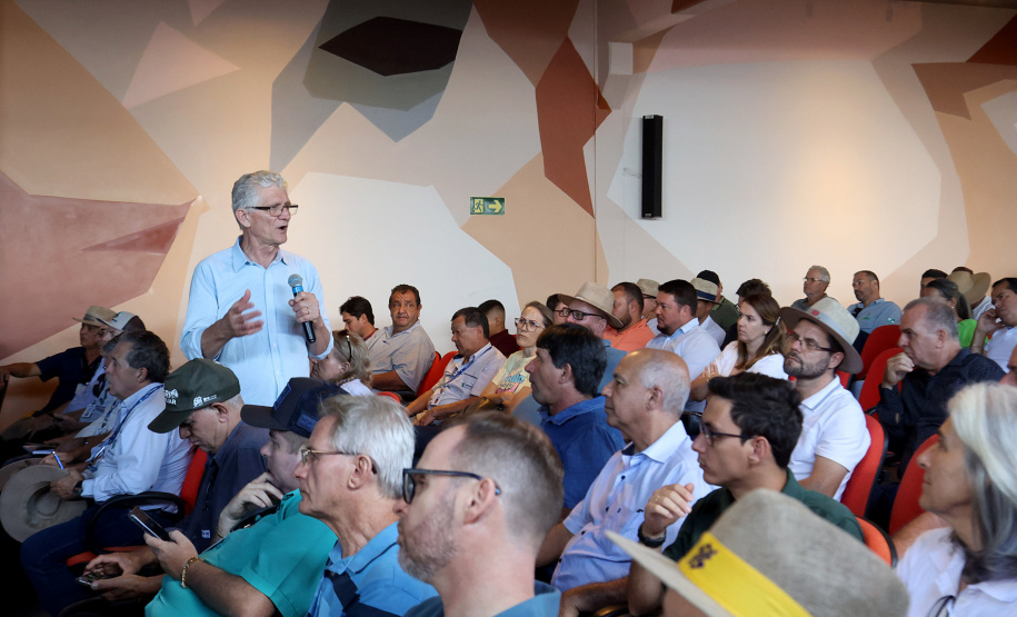 No Show Rural, Sistema de Agricultura do Estado apresenta diretrizes de trabalho a lideranças do Oeste