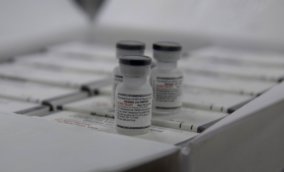 Chegam ao Paraná as primeiras doses de vacina bivalente contra a Covid-19