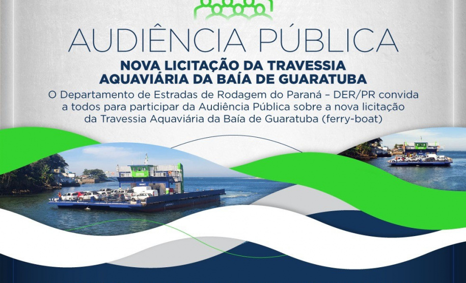 Audiência pública do ferry boat de Guaratuba acontece nesta quinta-feira (09)