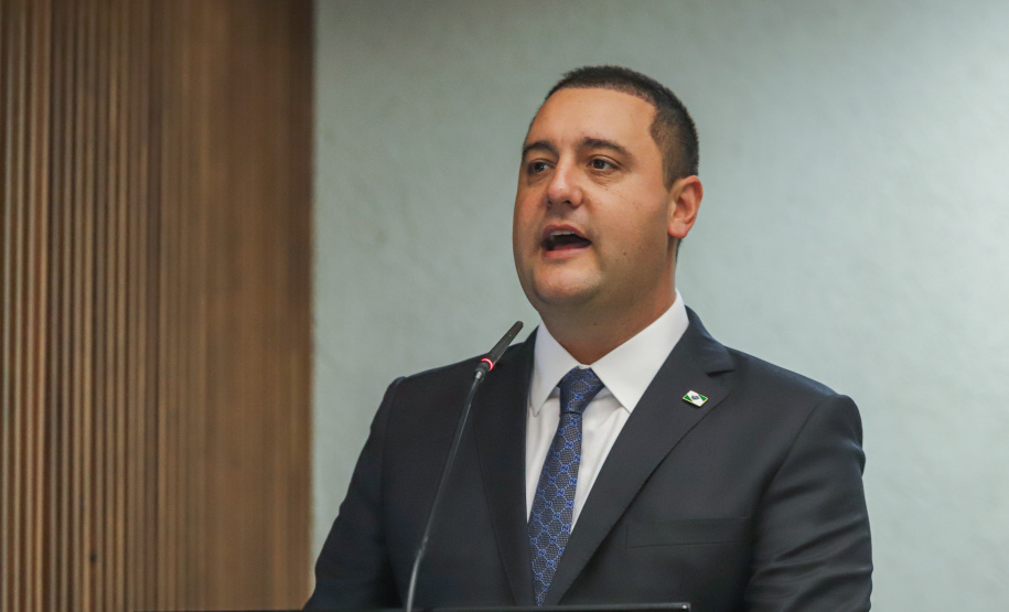 governador Carlos Massa Ratinho Junior participou nesta segunda-feira (06) da abertura oficial dos trabalhos da Assembleia Legislativa do Paraná (Alep).