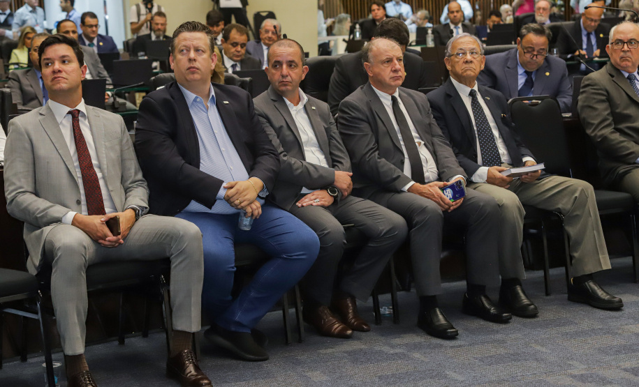 governador Carlos Massa Ratinho Junior participou nesta segunda-feira (06) da abertura oficial dos trabalhos da Assembleia Legislativa do Paraná (Alep).