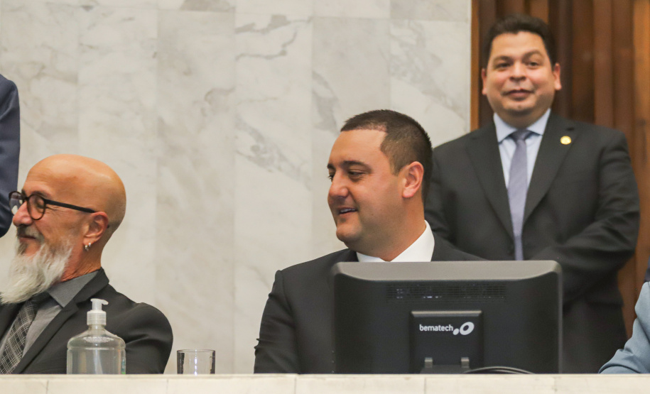 governador Carlos Massa Ratinho Junior participou nesta segunda-feira (06) da abertura oficial dos trabalhos da Assembleia Legislativa do Paraná (Alep).