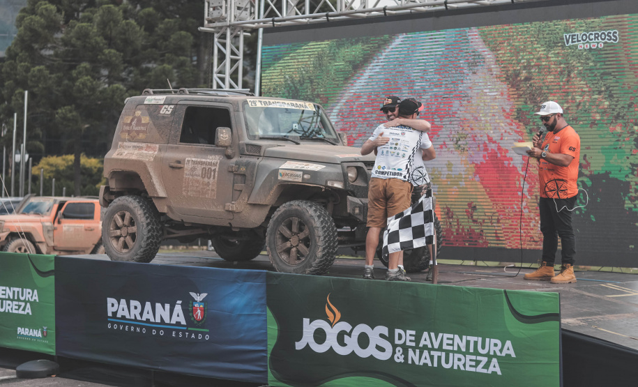 Mais de 1.200 pessoas acompanharam a festa de premiação do Rally Transparaná