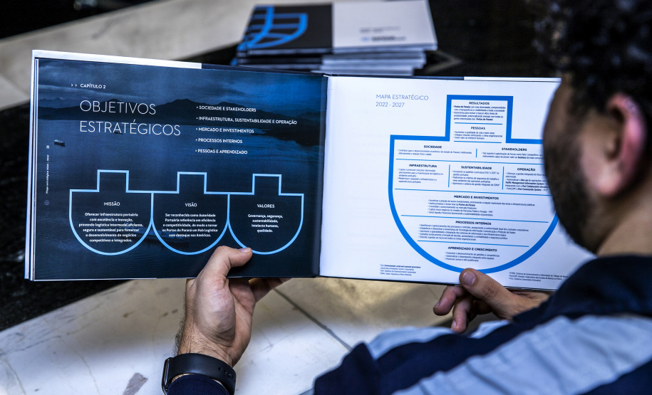 Portos do Paraná avança na implantação do Mapa Estratégico