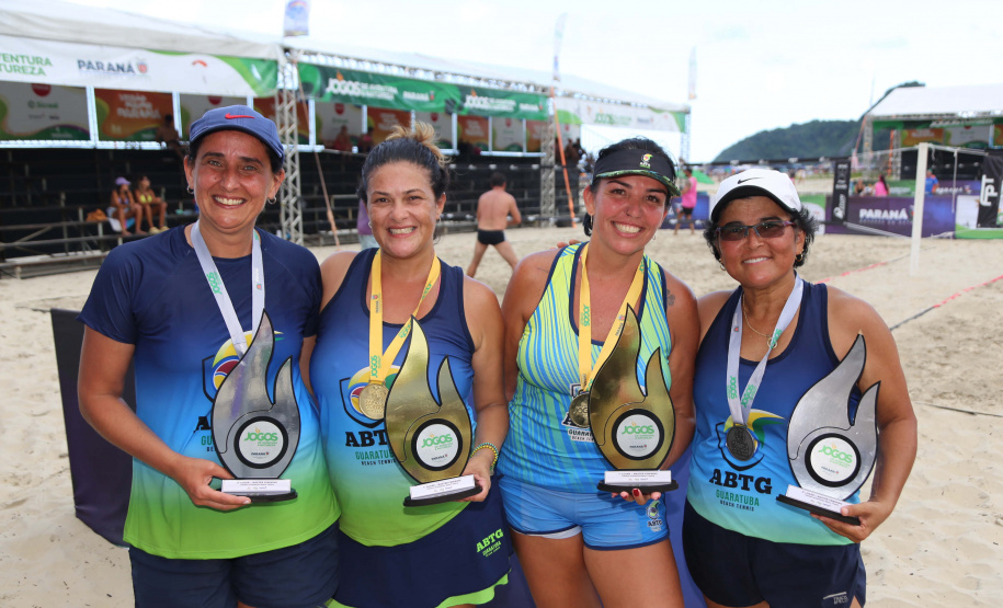 Campeonato de beach tennis encerra programação esportiva do Verão Maior Paraná