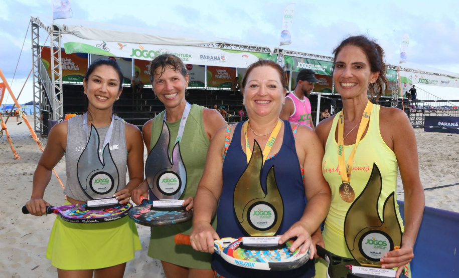 Campeonato de beach tennis encerra programação esportiva do Verão Maior Paraná