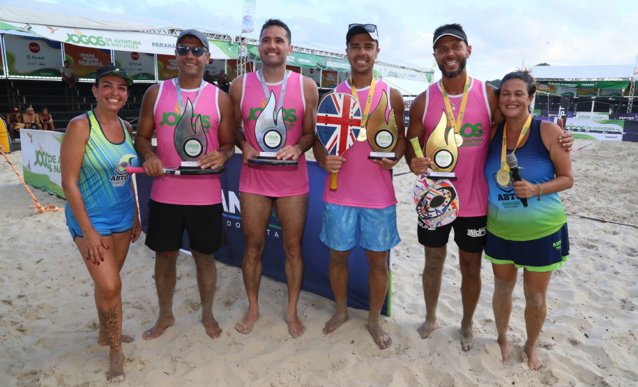 Campeonato de beach tennis encerra programação esportiva do Verão Maior Paraná