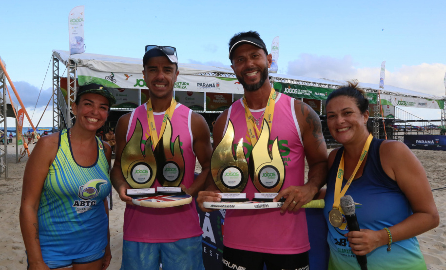 Campeonato de beach tennis encerra programação esportiva do Verão Maior Paraná