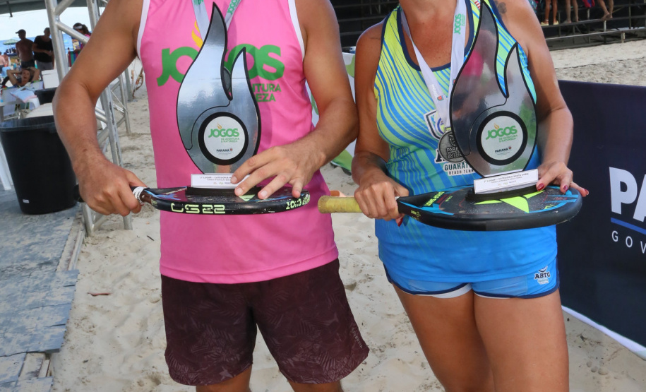 Campeonato de beach tennis encerra programação esportiva do Verão Maior Paraná