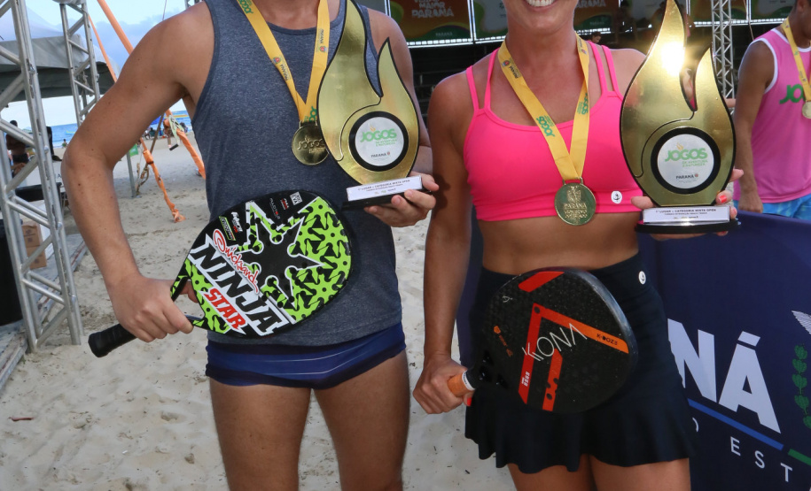 Campeonato de beach tennis encerra programação esportiva do Verão Maior Paraná