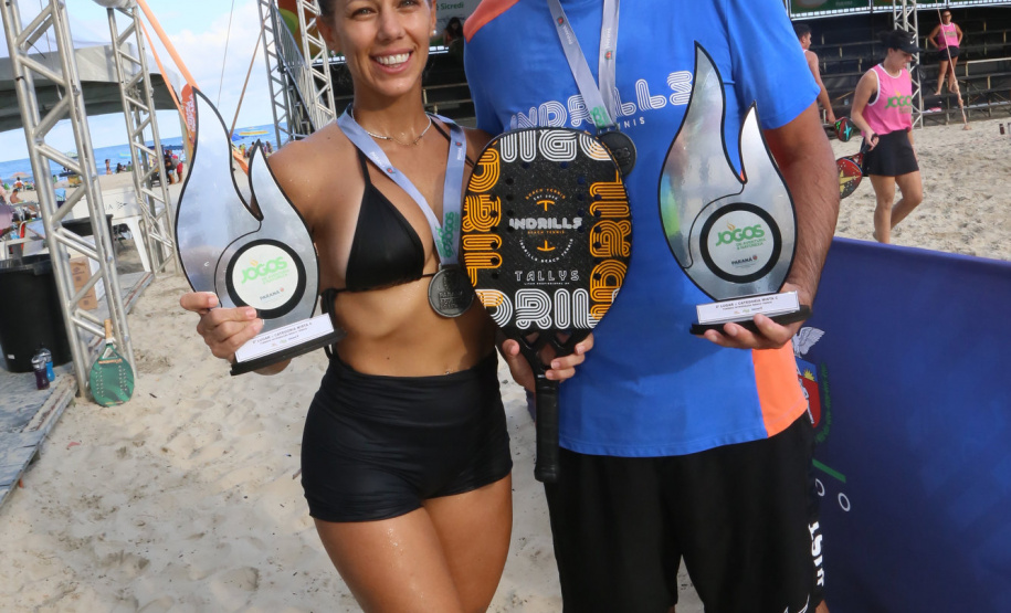Campeonato de beach tennis encerra programação esportiva do Verão Maior Paraná