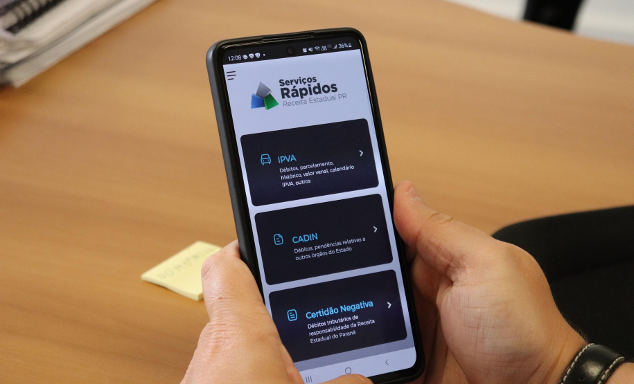 Aplicativo da Receita Estadual disponibiliza consulta de pendências com o estado
