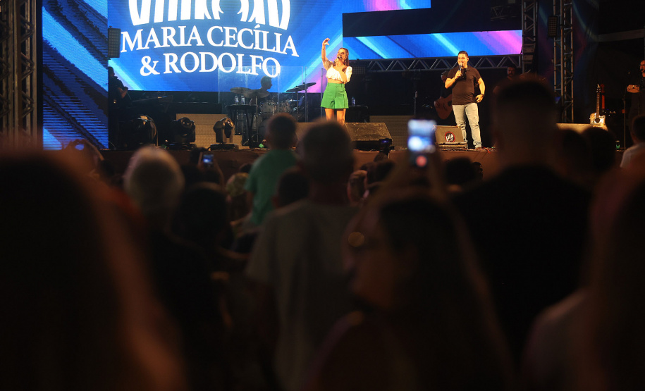 Show  de Maria Cecília e Rodolfo, em Pontal do Paraná - Verão Maior Paraná -
