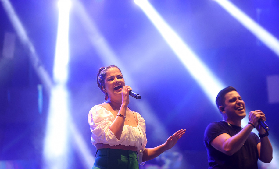 Show  de Maria Cecília e Rodolfo, em Pontal do Paraná - Verão Maior Paraná -