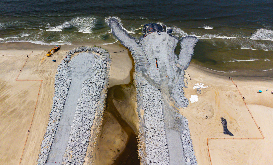 Estado vai iniciar as obras de microdrenagem na Orla de Matinhos logo após o Carnaval