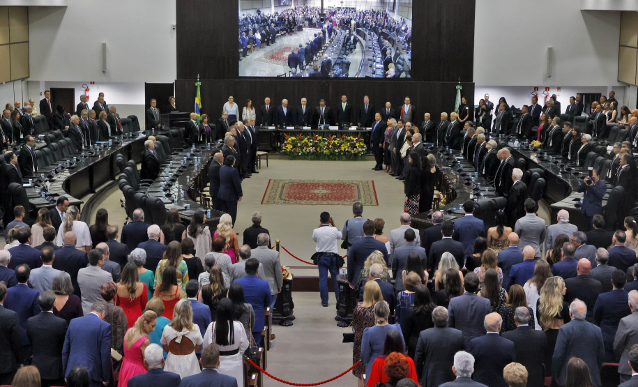 Posse do novo presidente do Tribunal de Justiça do Paraná - TJPR - Desembargador Luiz Fernando Tomasi Keppen
