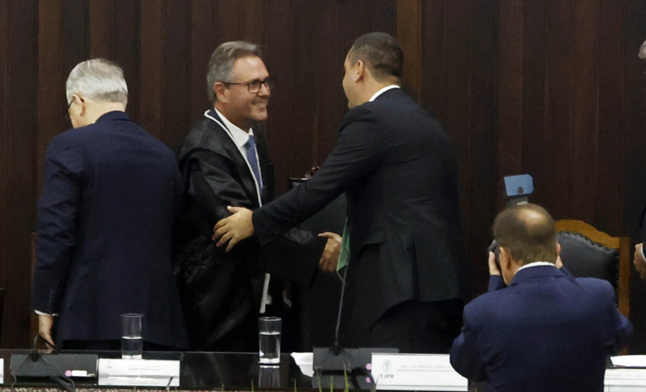Posse do novo presidente do Tribunal de Justiça do Paraná - TJPR - Desembargador Luiz Fernando Tomasi Keppen