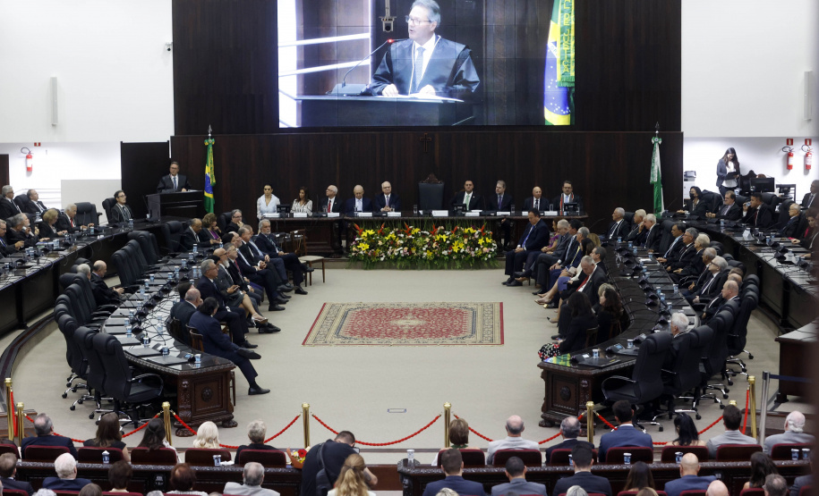 Posse do novo presidente do Tribunal de Justiça do Paraná - TJPR - Desembargador Luiz Fernando Tomasi Keppen