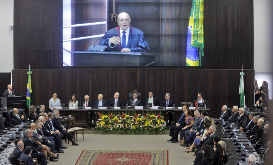 Posse do novo presidente do Tribunal de Justiça do Paraná - TJPR - Desembargador Luiz Fernando Tomasi Keppen