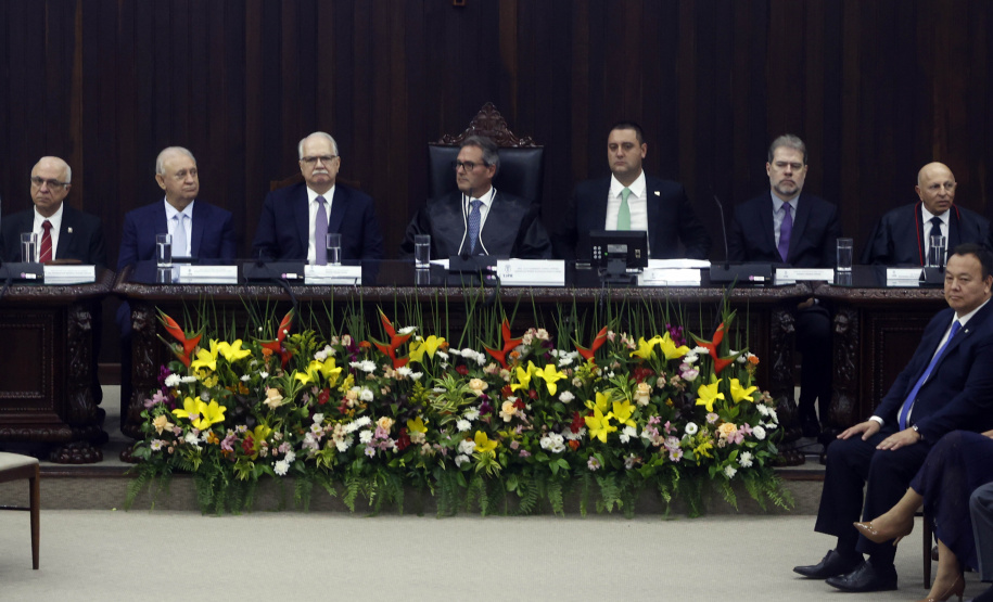 Posse do novo presidente do Tribunal de Justiça do Paraná - TJPR - Desembargador Luiz Fernando Tomasi Keppen