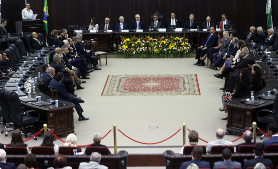 Posse do novo presidente do Tribunal de Justiça do Paraná - TJPR - Desembargador Luiz Fernando Tomasi Keppen