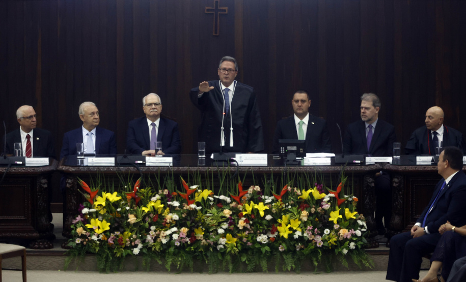 Posse do novo presidente do Tribunal de Justiça do Paraná - TJPR - Desembargador Luiz Fernando Tomasi Keppen