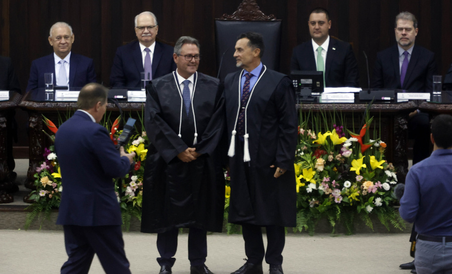 Posse do novo presidente do Tribunal de Justiça do Paraná - TJPR - Desembargador Luiz Fernando Tomasi Keppen