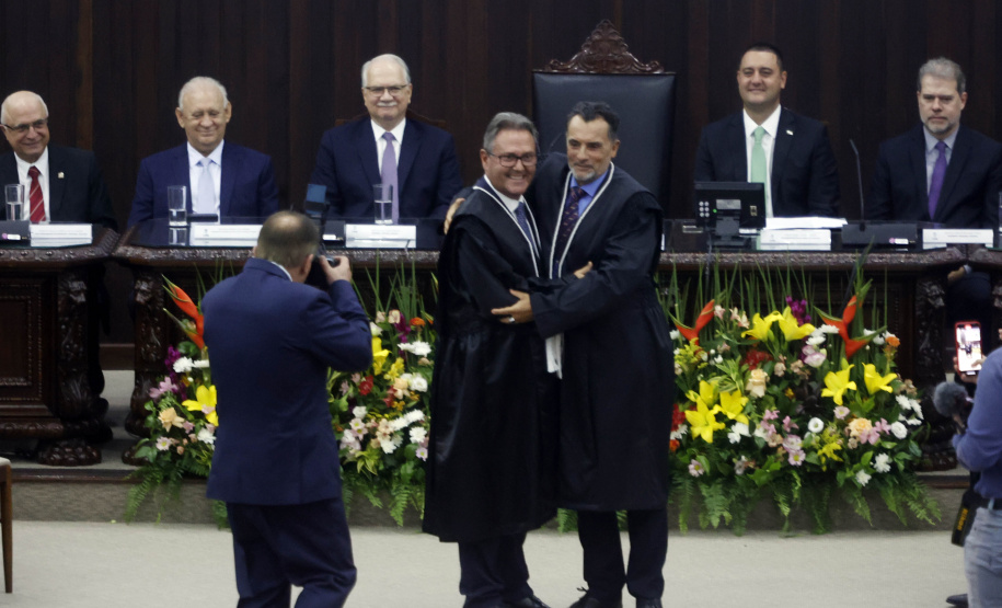 Posse do novo presidente do Tribunal de Justiça do Paraná - TJPR - Desembargador Luiz Fernando Tomasi Keppen