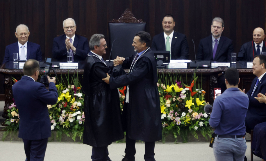 Posse do novo presidente do Tribunal de Justiça do Paraná - TJPR - Desembargador Luiz Fernando Tomasi Keppen
