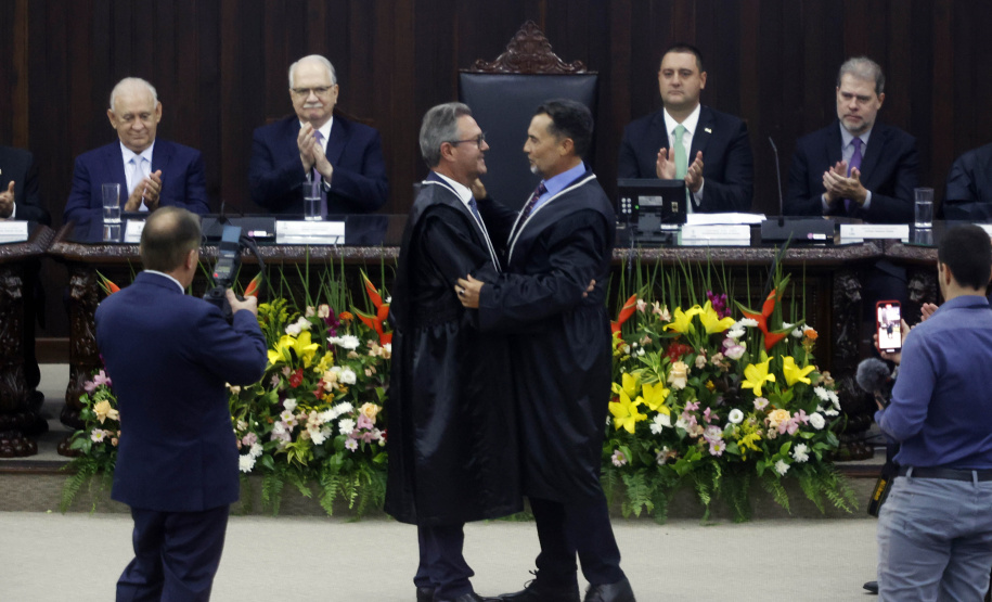 Posse do novo presidente do Tribunal de Justiça do Paraná - TJPR - Desembargador Luiz Fernando Tomasi Keppen
