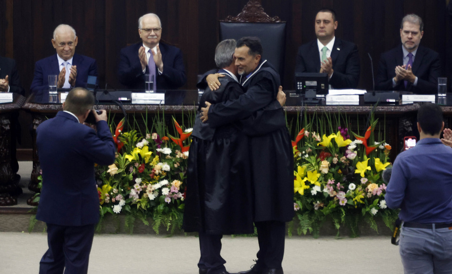 Posse do novo presidente do Tribunal de Justiça do Paraná - TJPR - Desembargador Luiz Fernando Tomasi Keppen