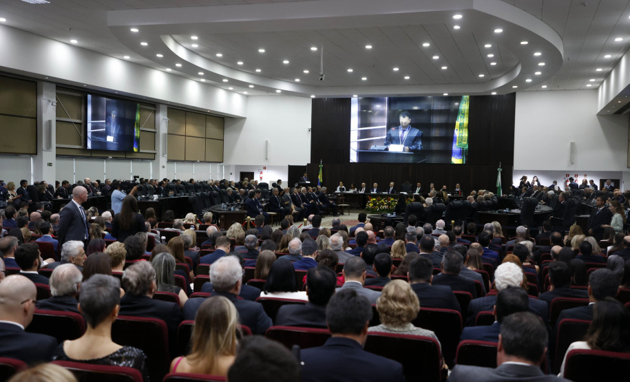 Posse do novo presidente do Tribunal de Justiça do Paraná - TJPR - Desembargador Luiz Fernando Tomasi Keppen