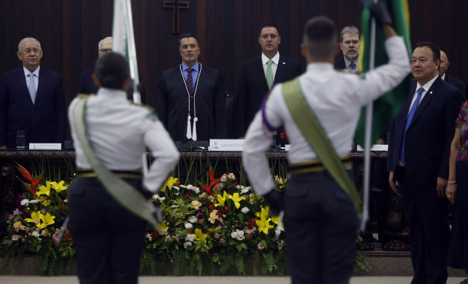 Posse do novo presidente do Tribunal de Justiça do Paraná - TJPR - Desembargador Luiz Fernando Tomasi Keppen