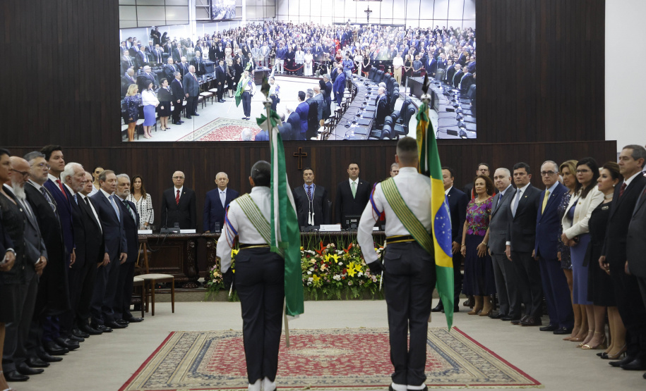 Posse do novo presidente do Tribunal de Justiça do Paraná - TJPR - Desembargador Luiz Fernando Tomasi Keppen
