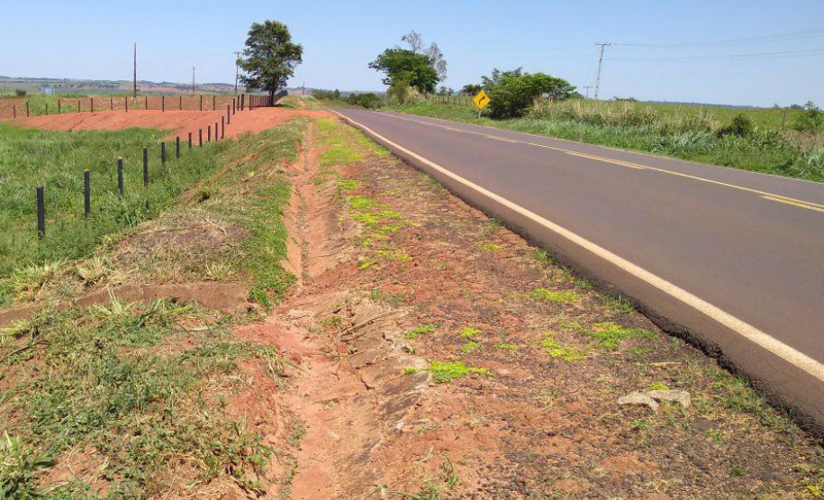 DER/PR homologa obra de R$ 3,9 milhões em rodovia entre Umuarama e Xambrê