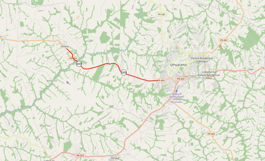 DER/PR homologa obra de R$ 3,9 milhões em rodovia entre Umuarama e Xambrê