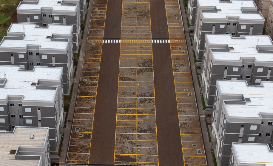 Londrina, 25 de fevereiro de 2023 - Entrega das chaves do Residencial Solar di Ravello, com familias contempladas pelo programa Casa Fácil.