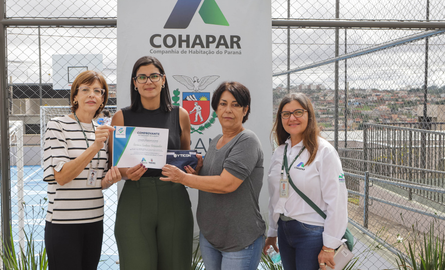 Londrina, 25 de fevereiro de 2023 - Entrega das chaves do Residencial Solar di Ravello, com familias contempladas pelo programa Casa Fácil.