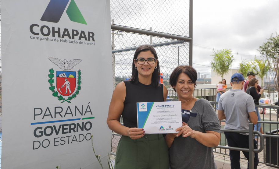 Londrina, 25 de fevereiro de 2023 - Entrega das chaves do Residencial Solar di Ravello, com familias contempladas pelo programa Casa Fácil.