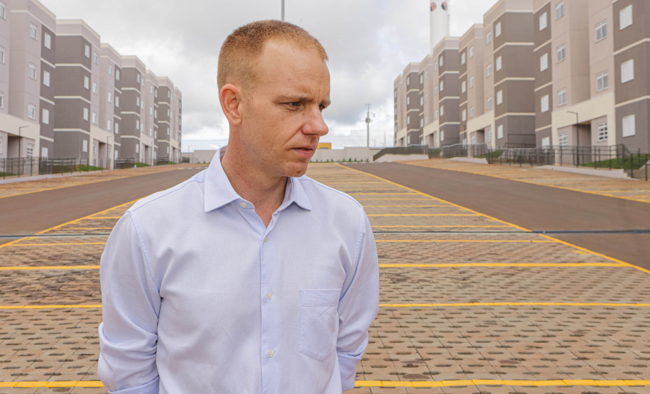 Londrina, 25 de fevereiro de 2023 - Entrega das chaves do Residencial Solar di Ravello, com familias contempladas pelo programa Casa Fácil.