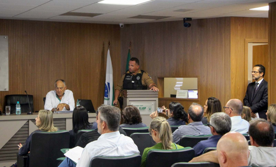 Polícia Militar ministra palestra na Federação da Agricultura do Paraná e reforça segurança rural do Estado