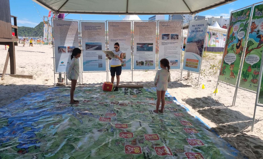 Estado promove atividades educativas dentro do Ecoespaço Trilha Ambiental, em Guaratuba