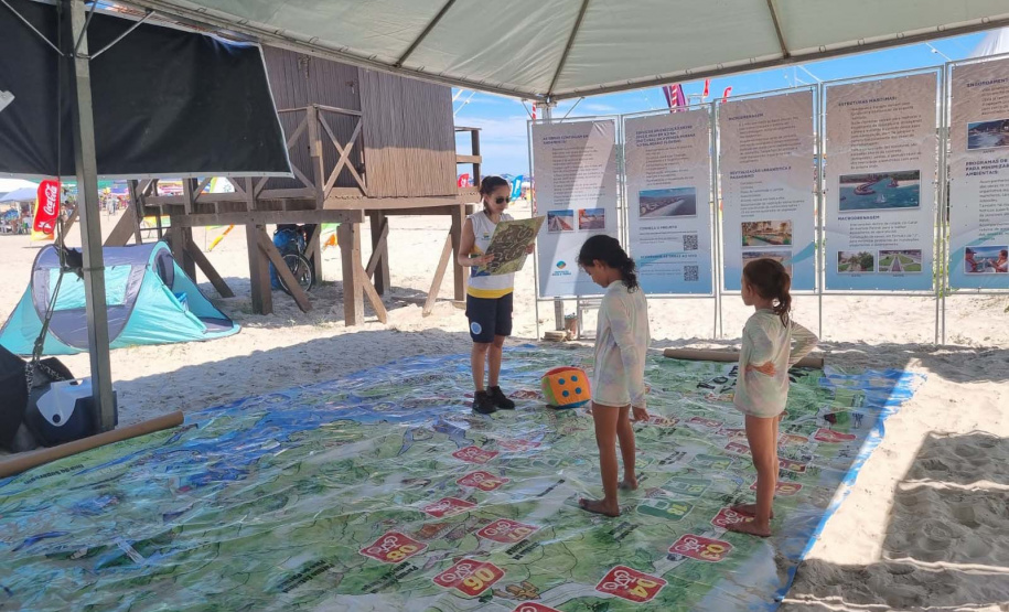 Estado promove atividades educativas dentro do Ecoespaço Trilha Ambiental, em Guaratuba