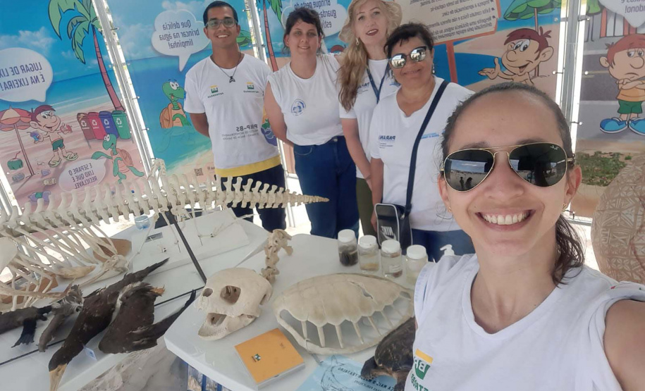 Estado promove atividades educativas dentro do Ecoespaço Trilha Ambiental, em Guaratuba