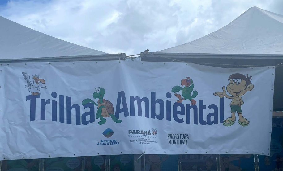 Estado promove atividades educativas dentro do Ecoespaço Trilha Ambiental, em Guaratuba