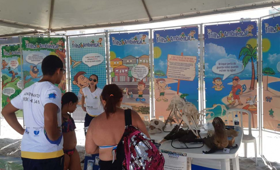 Estado promove atividades educativas dentro do Ecoespaço Trilha Ambiental, em Guaratuba