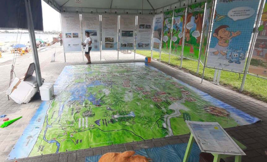 Estado promove atividades educativas dentro do Ecoespaço Trilha Ambiental, em Guaratuba