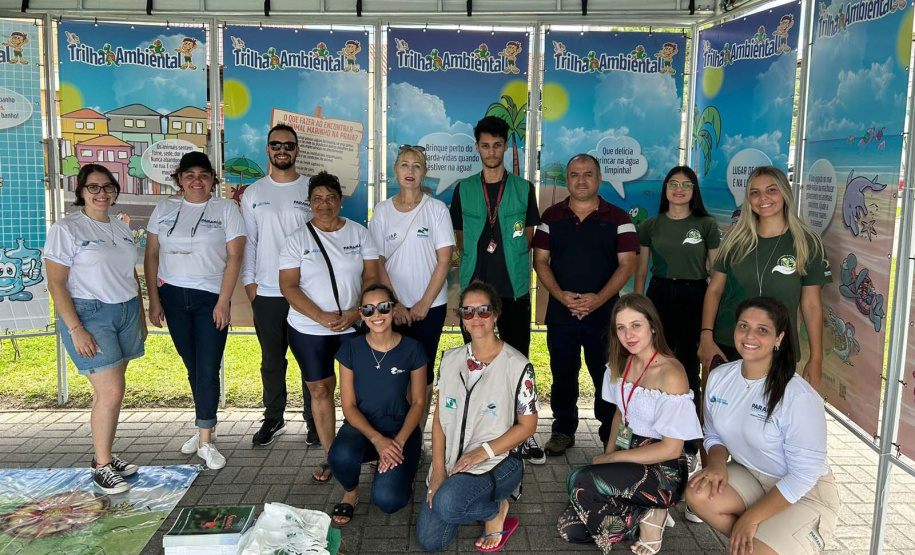 Estado promove atividades educativas dentro do Ecoespaço Trilha Ambiental, em Guaratuba