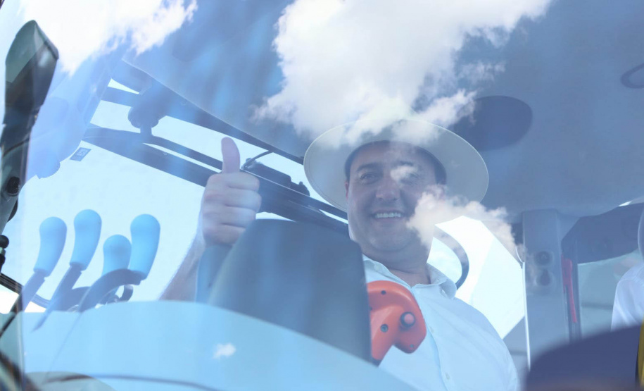 Governador Carlos Massa Ratinho Junior visita o Show Rural, em Cascavel.